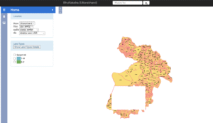 Bhu-Naksha Uttarakhand official page